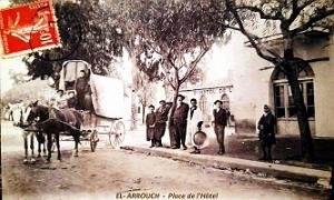 1508- EL-Arrouch - Place de l'Hotel - 1909